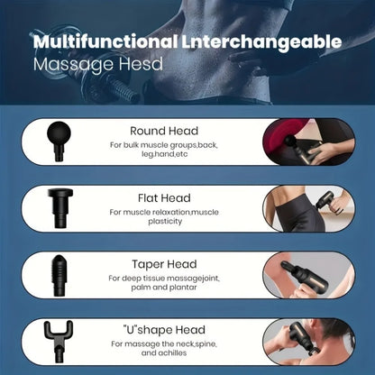 Portable USB Muscle Massage Gun