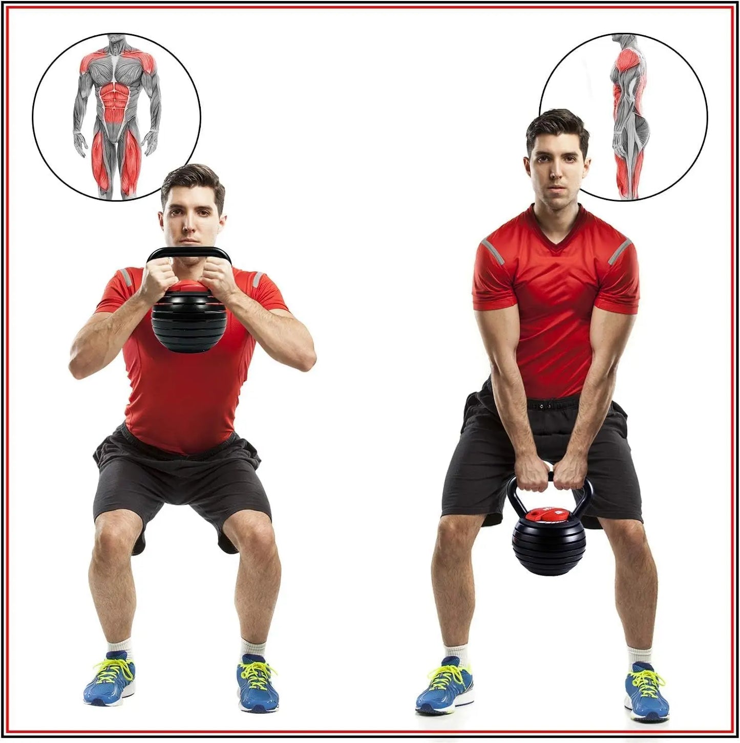 Yes4All Adjustable Kettlebell Set