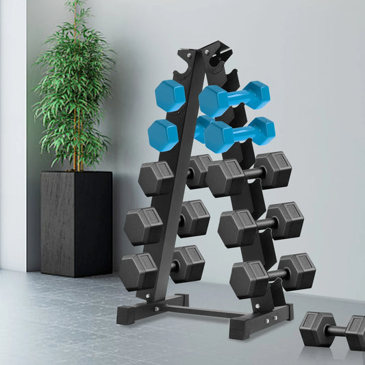 3-Tier Dumbbell Storage Rack