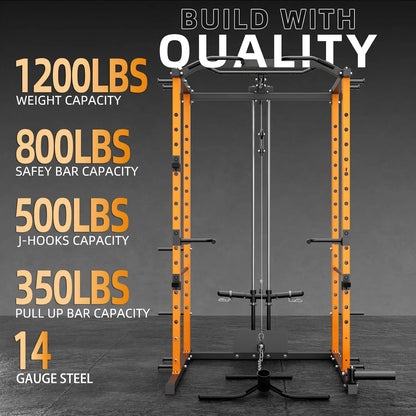 1200-Pound Capacity Power Rack